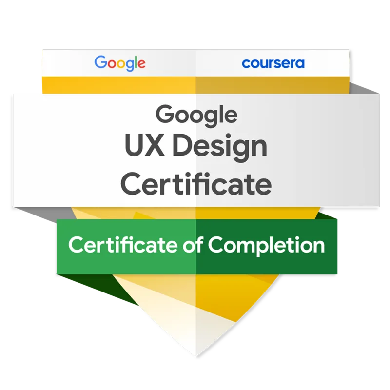 Google UX Design Certificate